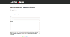 Desktop Screenshot of leigers.net